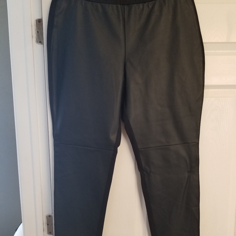 "Leather" leggings